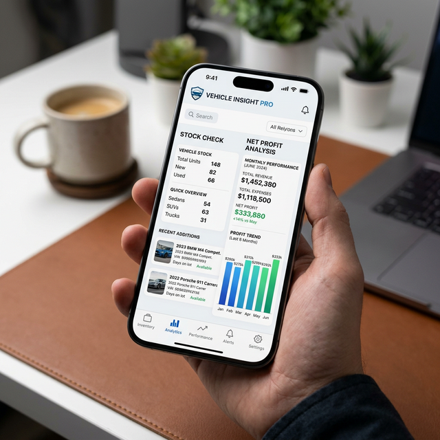 Mobile ERP Interface